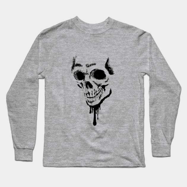demons, monsters, movies, fear, venom, horor, scull Long Sleeve T-Shirt by Ziper333333